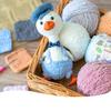 Softy Yarn, 50 g, Chenille Yarn for Crochet and Knitting, 100% Polyester, White view 4