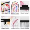 Colorful Feather Art Dust Cover for Stand Mixers and Coffee Machines view 4