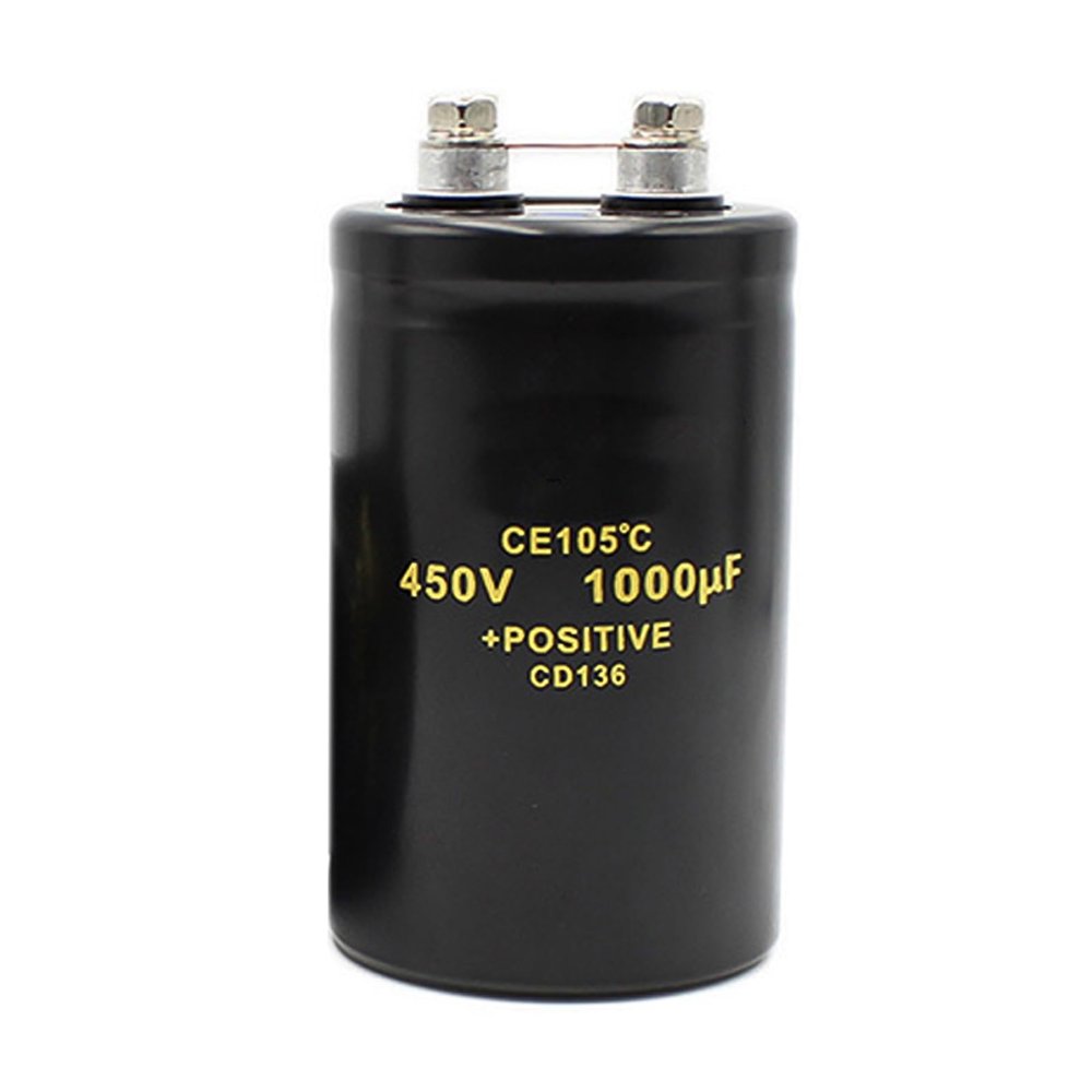 MOUMOUTEN 1000 µF 450 V Stud Electrolytic Capacitor, 50 × 80 mm