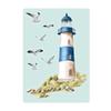 Wandtattoo Loft Reusable Blue Lighthouse Window Decal, A4 Sheet view 3