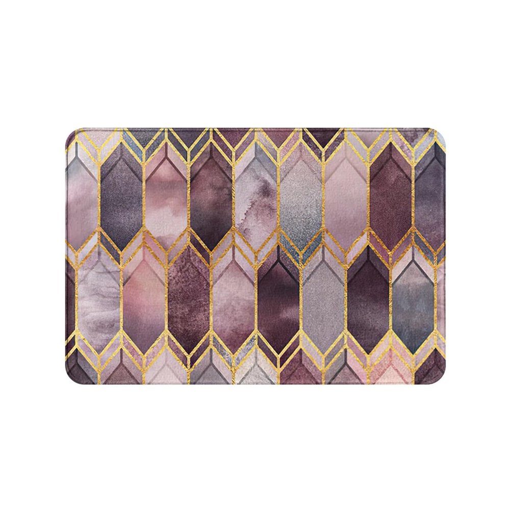 LVCHAO Non-Slip PVC Bath Mat, Waterproof, Dustproof, Cuttable, 500 x 800 mm
