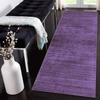 Siunwdiy Extra-Long Purple Hallway Runner Rug, Non-Slip, Washable, 80 x 280 cm view 1