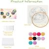 WallustrioaW Needle Felting Starter Kit, Turtle Design, Wool Felting Kit with Instructions, Hoop and Tools view 3