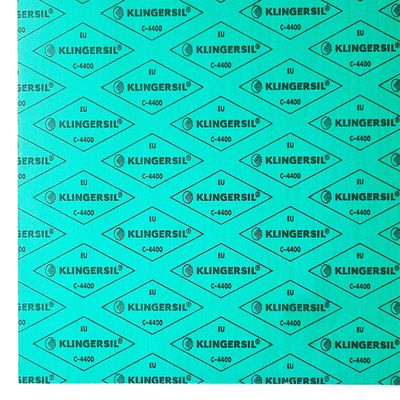diconfa Klingersil C-4400 Gasket Sheet, 1000 x 1500 mm, 1 mm Thick, 8 Pieces