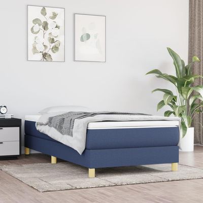 Festnight 100x200 cm Box Spring Bed with Mattress, No Headboard