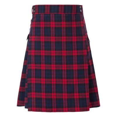 Men's Scottish Gothic Punk Tartan Mini Kilt
