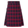 Men's Scottish Gothic Punk Tartan Mini Kilt view 1