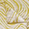 Fabric Mart Direct Chartreuse & Beige Polyester-Cotton Fabric, 12 Continuous Meters, 137 cm Wide view 1