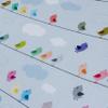 Fabric Mart Direct Blue, Yellow & Pink Printed Cotton Fabric, 9 Continuous Meters, 137 cm Wide view 3
