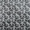 Fabric Mart Direct Gray Tones Jacquard Fabric by the Meter, 9 Continuous Meters, 137 cm Wide, Abstract Gray Blocks view 3
