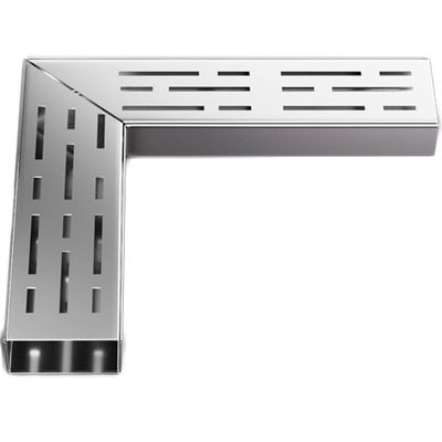 ZXHKZDX Stainless Steel Gutter Drainage Channel System, 39.4-Inch U-Shaped Trench Drain Set for Yard (9.8 x 2.8 x 1.2 in)