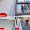 ZXHKZDX Stainless Steel Gutter Drainage Channel System, 39.4-Inch U-Shaped Trench Drain Set for Yard (9.8 x 2.8 x 1.2 in) view 4