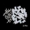 BYLSAGWHT 10-Set 2/3/4/6/9-Pin 2.8 mm Automotive Electrical Wire Connector Male and Female Cable Terminal Kits for Motorcycle, E-Bike, and Car (10 Sets, 6-Pin) view 2