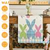 Bunny Ears Easter Egg Table Runner, Style 6 view 3