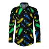 Men’s Retro Carnival Shirt with Large Digital Prints view 1