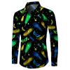 Men’s Retro Carnival Shirt with Large Digital Prints view 4