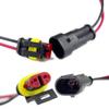 REIUAFWYGV 5 Sets 1/2/3/4/5/6-Pin AMP-Seal Waterproof Electrical Wire Connectors for Cars (4-Pin) view 3