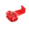 REIUAFWYGV 50-Piece/Lot Red Lock Wire Electrical Cable Connectors, Insulated Quick-Splice Crimp Terminals (30 Pieces) view 4