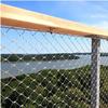 DTVEW 304 Stainless Steel Cable Mesh, 10 cm/2 mm Stair Guard and Garden Safety Fence, 0.6 x 5 m view 2