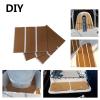 GSJNHY Self-Adhesive Faux Teak EVA Foam Boat Decking, 2400 x 550 x 5 mm view 3