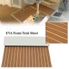 GSJNHY Self-Adhesive Faux Teak EVA Foam Boat Decking, 2400 x 550 x 5 mm view 4