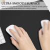 Surwin Large Marble-Texture Gaming Mouse Pad, Pink + Khaki, 210 x 260 mm view 3