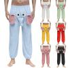 RUMAOZIA Men's Elephant Pajama Pants with Long Trunk view 2