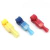 20 Red T-Shaped Wire and Cable Connector Blocks view 2