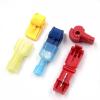 20 Red T-Shaped Wire and Cable Connector Blocks view 3