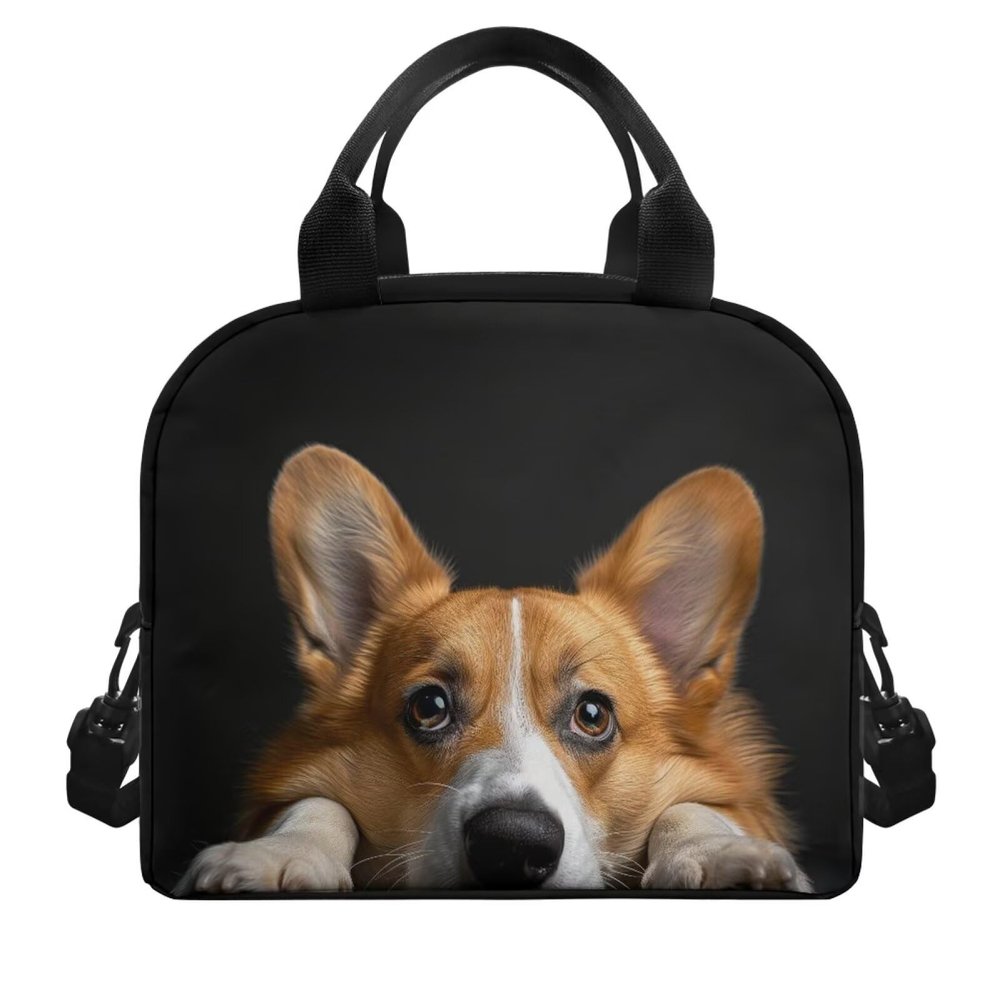 COEQINE Corgi Lunch Bag for Teen Girls, Ages 8–16