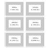 White Plastic Tablecloth, Beige Lace PU Leather Table Mat, Type B, 200 cm/78.74 in view 2
