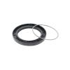 Hydraulic Skeleton Oil Seal, Black Nitrile Rubber, ID 40×45 mm, TC/FB/TG4 (42×72×12 mm) view 1