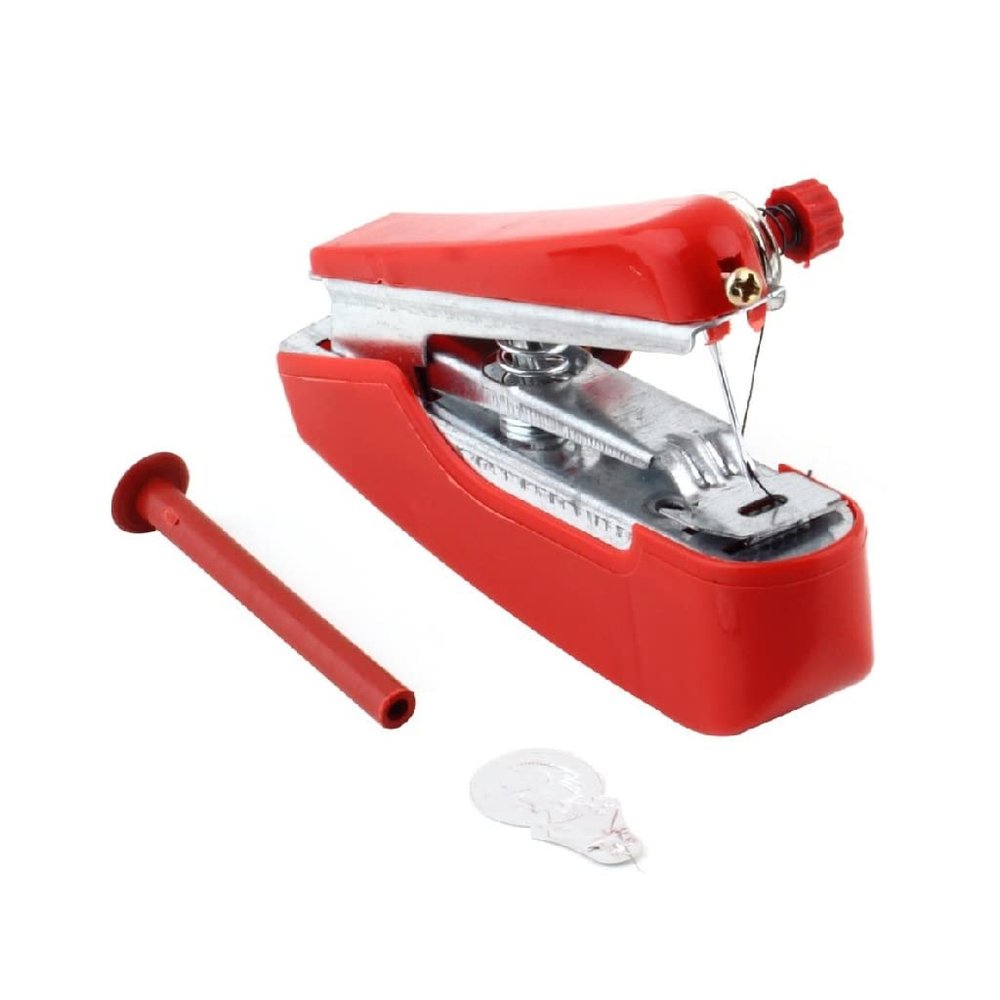 8KLANMMQ 1 l Portable Cordless Mini Handheld Sewing Machine