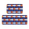 Colorado Kitchen Mats, Christmas Flag, Padded, Non-Slip, 2-Piece Set view 1