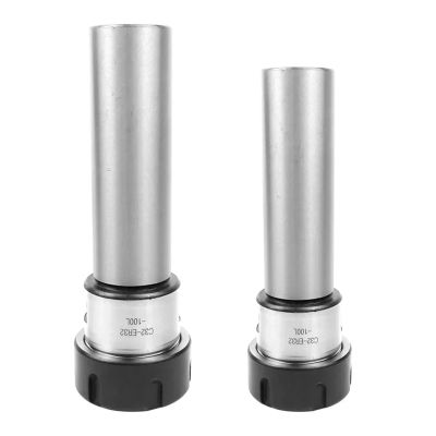 C32 ER25 ER32 ER40 Extension Bar CNC Lathe Milling Machine Extended Tool Holder, Straight Shank 32 mm ER Collet Chuck (C32-ER25UM-100L)