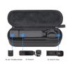 Alomejor Pocket 3 Carrying Case, Portable Protective PU-Fleece Storage Bag, Black view 3