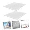 Supvox 2-Pack Square Pool Skimmer Covers, PP, 10 x 10 in, Compatible with Hayward SP1084 view 3