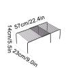 SUREK Solid Iron Expandable Kitchen Countertop Shelves view 2