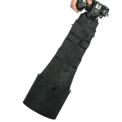 CHASING BIRDS Waterproof Lens Cover for Nikon AF-S 400mm f/2.8E FL ED VR, Shadow Black with FTZ II