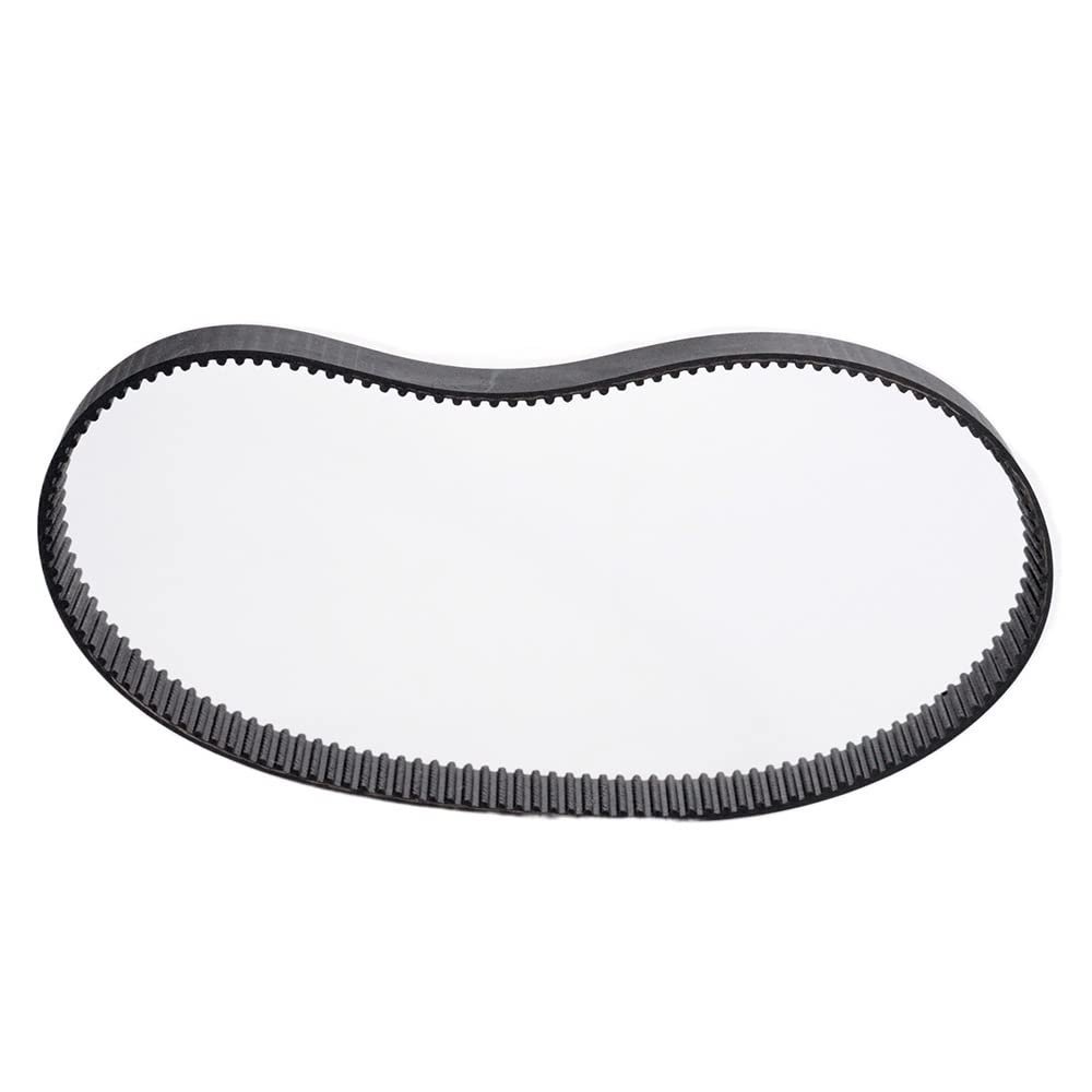 2-Pack HTD 3M Timing Belts, 255 mm × 15 mm, 3 mm Pitch