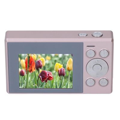 Beginner Digital Camera, 48 MP 1080p Video Camera with 16x Digital Zoom and Dual Screens, Compact Camera (No Memory Card)