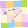 Stainless Steel Window Hooks, 2-Pack, Wind-Resistant and Rust-Resistant, with Screws view 4