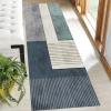 YUANZHI Non-Slip Hallway Runner Rug, 70 x 210 cm, Polyester, Washable, Customizable view 3