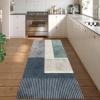YUANZHI Non-Slip Hallway Runner Rug, 70 x 210 cm, Polyester, Washable, Customizable view 4