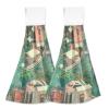 Amooorous Ryo Takemasa and Atey Ghailan Style 3D-Rendered Towels with Button Loop, 2-Piece Washcloths and Hand Towels, Dish Towels view 1