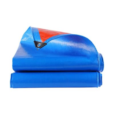 Tarp, 180 g/m², Waterproof, Heavy-Duty, Reinforced Grommets, 2 x 2 m