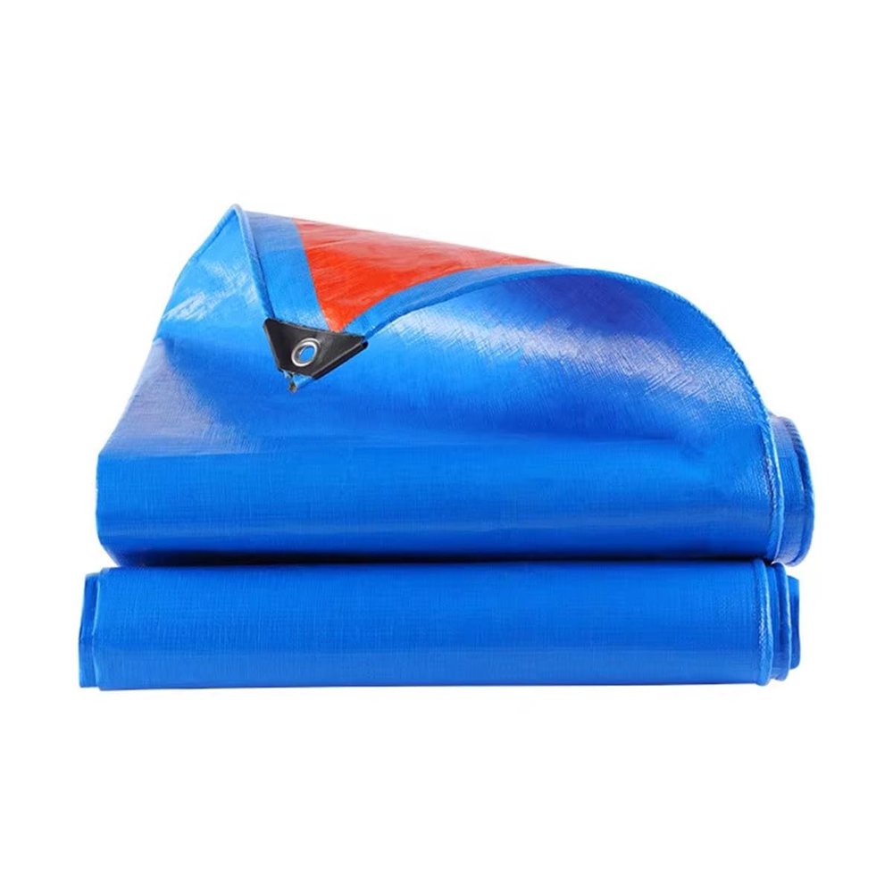 Tarp, 180 g/m², Waterproof, Heavy-Duty, Reinforced Grommets, 2 x 2 m