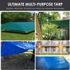 Tarp, 180 g/m², Waterproof, Heavy-Duty, Reinforced Grommets, 2 x 2 m view 3
