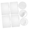 4-Pack Portable A4 Plastic Storage Boxes for School Enrollment Celebrations view 3
