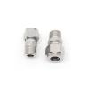 QMIQXIWS 304 Stainless Steel Double-Ferrule Compression Connector, 6/8/10/12 mm Tube to 1/8–1/2 in Male Pipe Fittings view 4